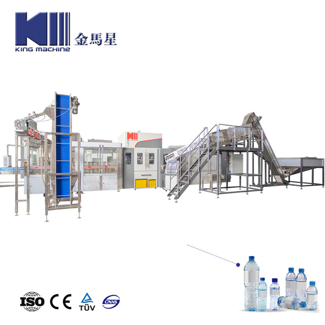 48000BPH Bottle Water Filling Line Water Production Line